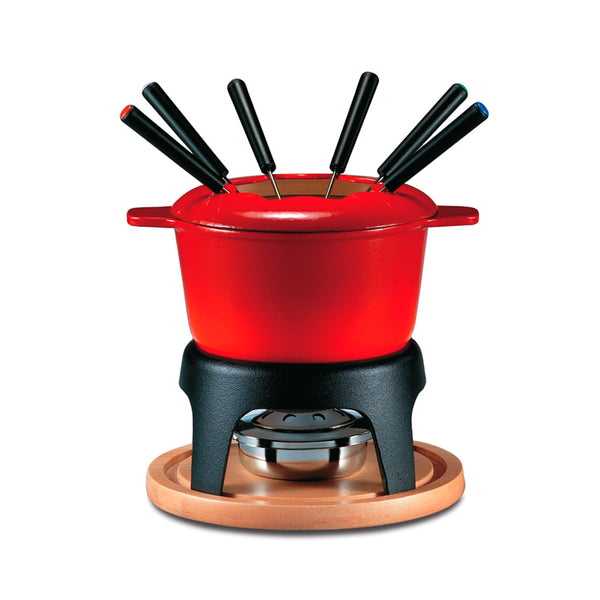 Stahl Fondue-Set für Stelton, Dänemark, von Peter Holmblad im Angebot Stahl Fondue-Set für Stelton, Dänemark, von Peter Holmblad im Angebot