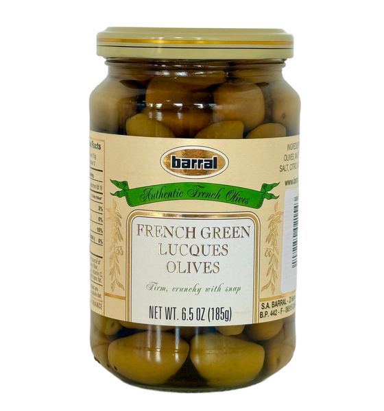 French Green Lucques Olives