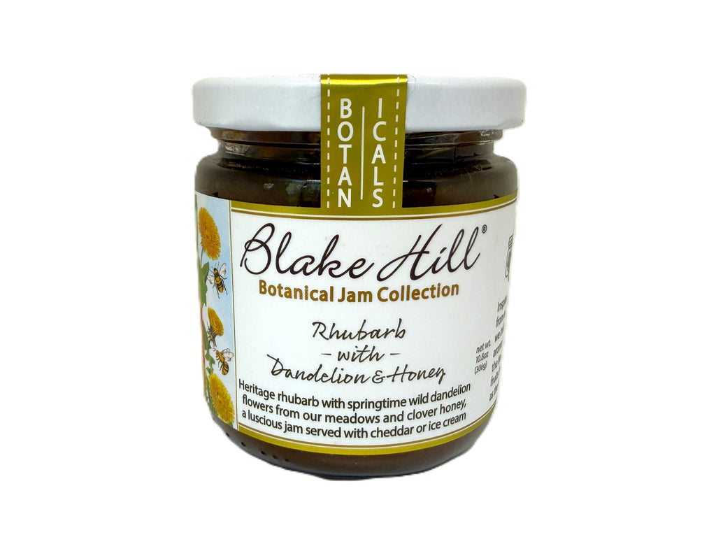 Rhubarb Jam with Dandelion & Honey