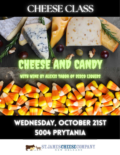 WEDNESDAY OCTOBER 21st - Cheese and Candy