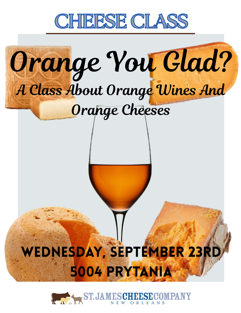 WEDNESDAY SEPTEMBER 23 - Orange You Glad