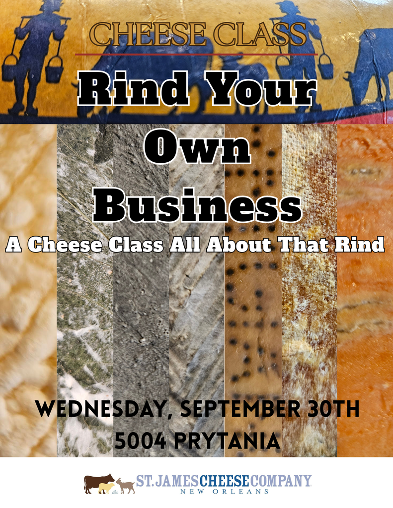 WEDNESDAY SEPTEMBER 30 - Rind Your Own Business