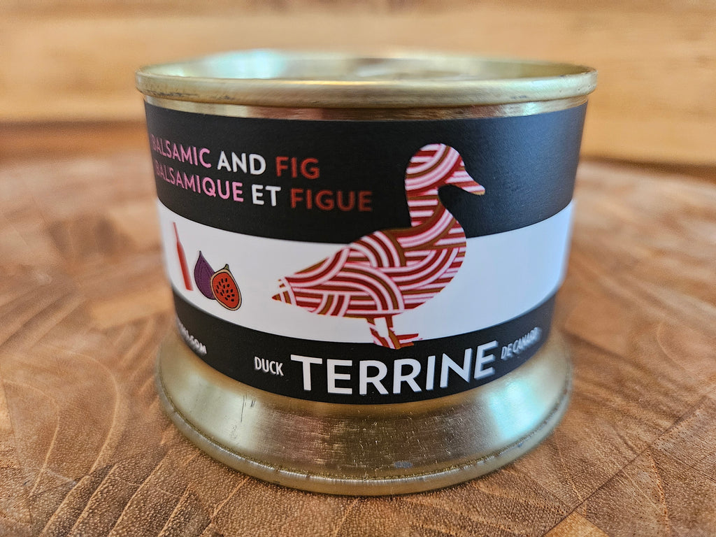 Les Canardises Duck Terrine with Fig & Balsamic