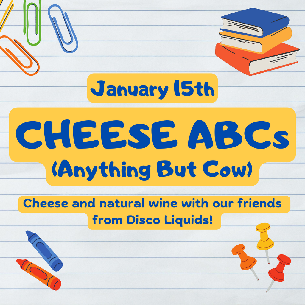 JANUARY 15th: Cheese ABCs (Anything But Cow): Exploring Alternative Milks