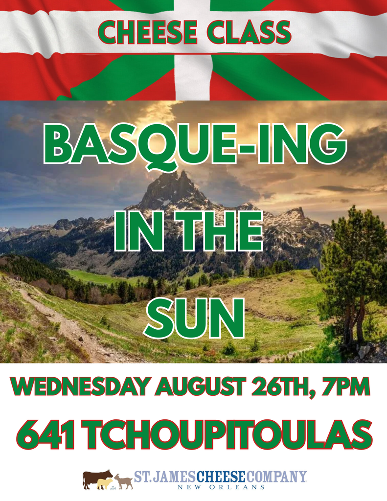 Basque-ing in the Sun Wednesday, August 26th