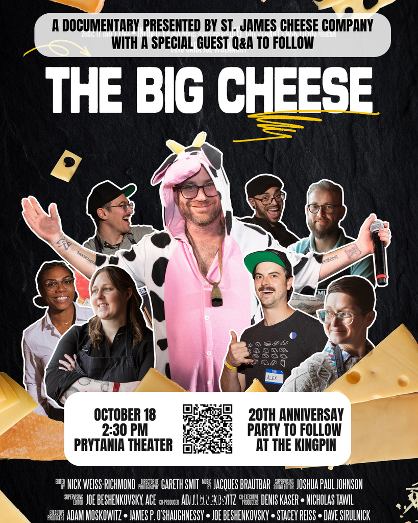 OCTOBER 18: "THE BIG CHEESE" DOCUMENTARY @ PRYTANIA THEATER