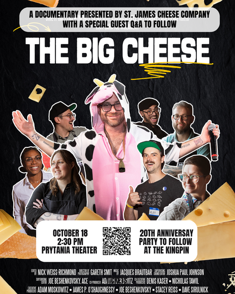 OCTOBER 18: "THE BIG CHEESE" DOCUMENTARY @ PRYTANIA THEATER