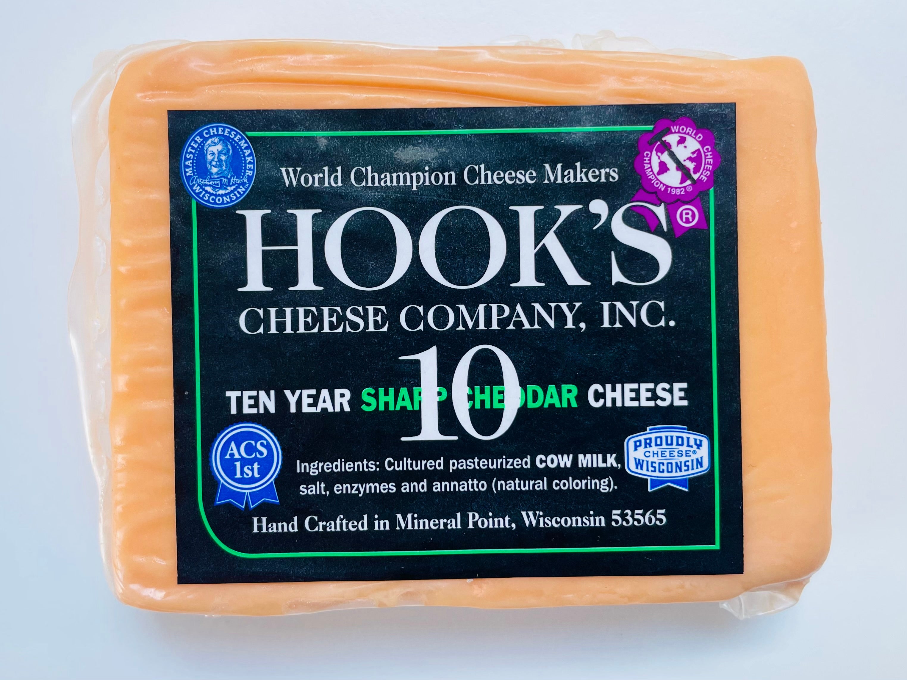 Hook's Cheddar (Various Ages) – St. James Cheese Company