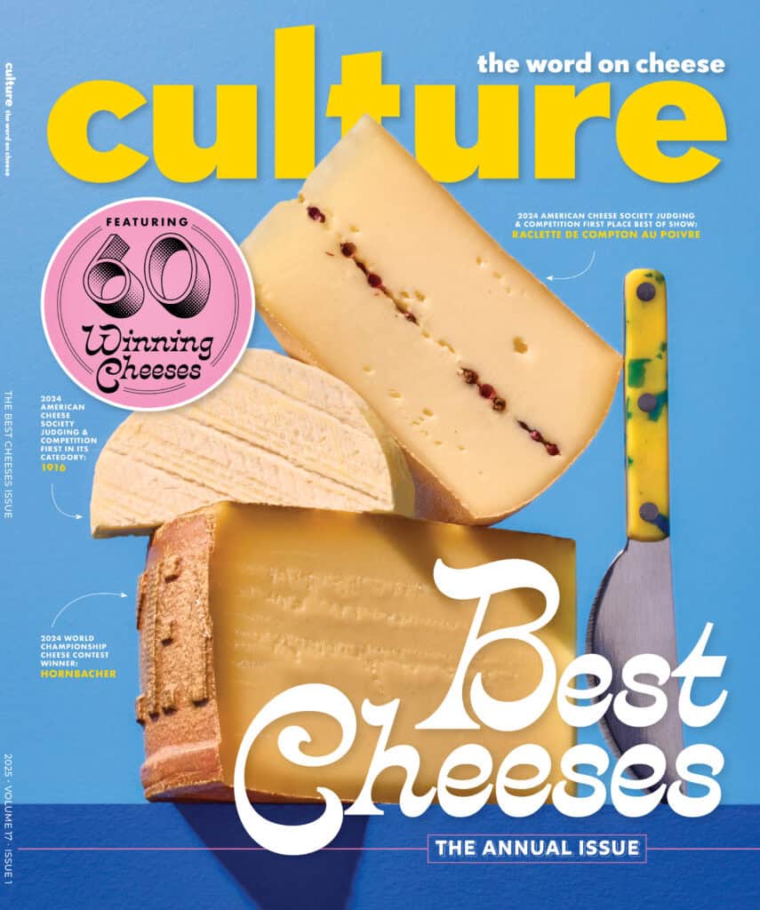 Culture Magazine Best Cheeses Annual Issue