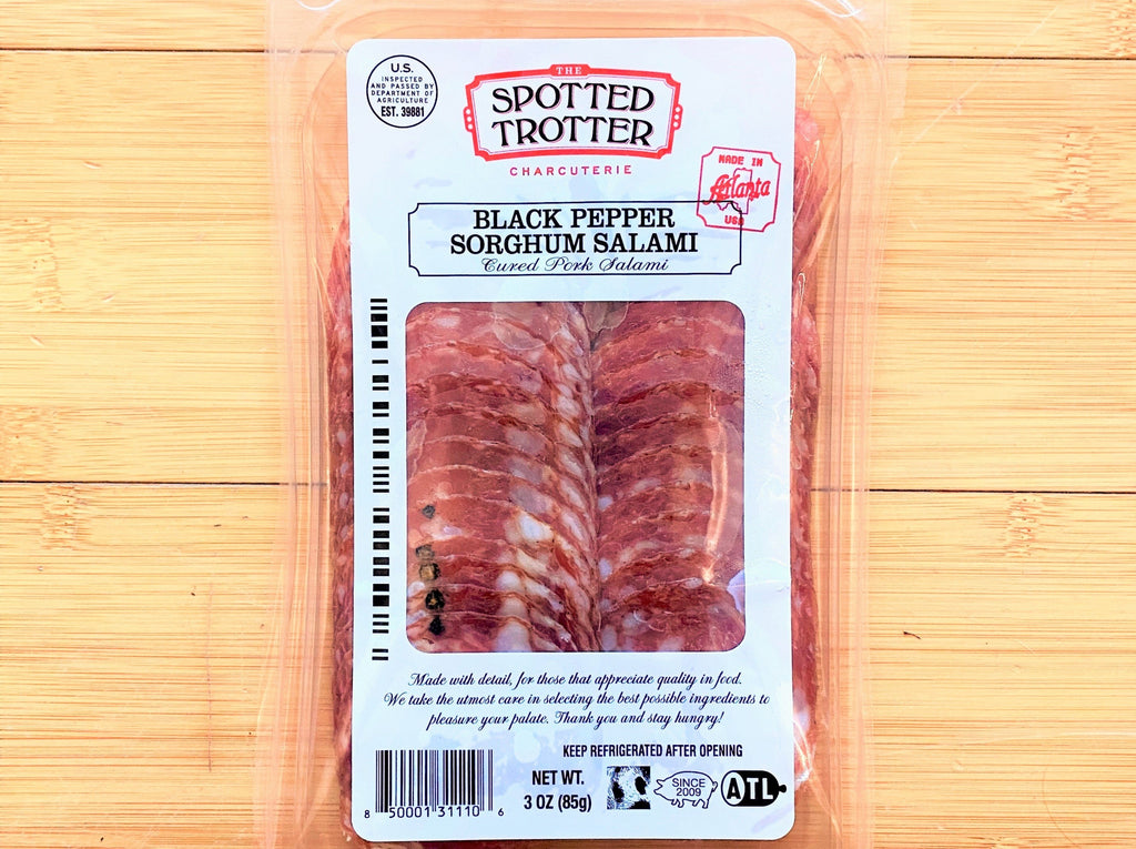 Black Pepper Sorghum Salami