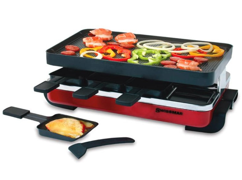 Swissmar 8 Person Classic Raclette Party Grill With Reversible