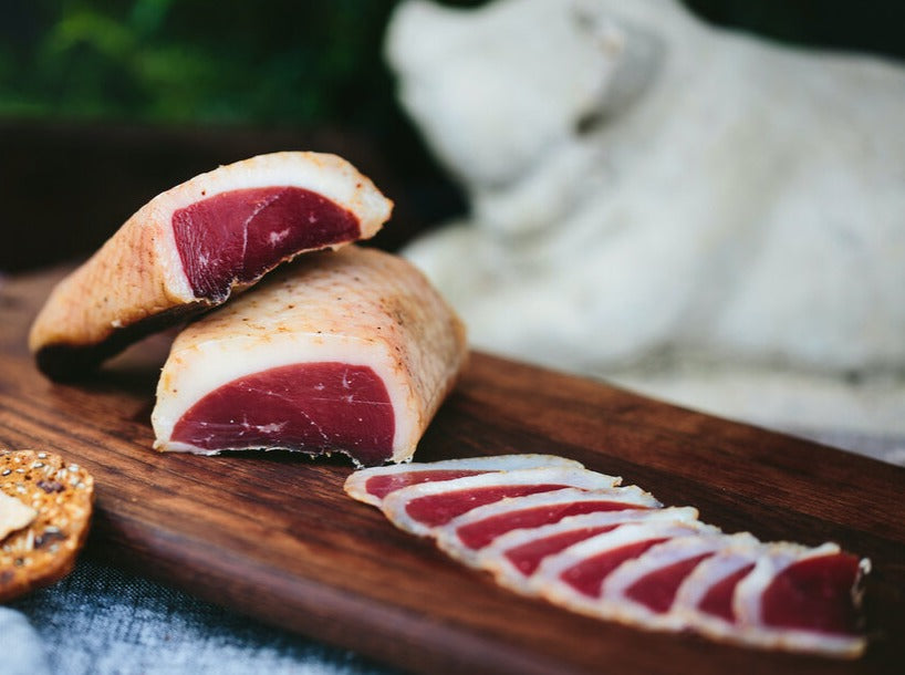 Spotted Trotter Duck Prosciutto
